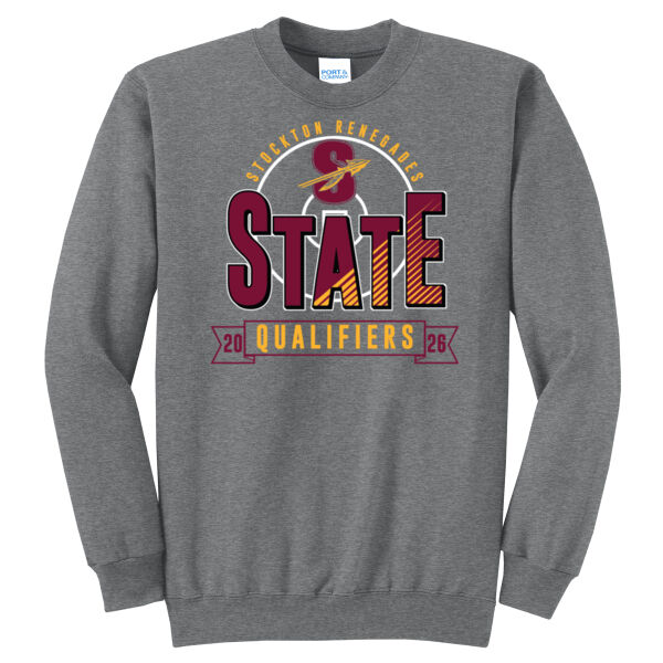 Renegades State Qualifiers 2026 - Core Fleece Crewneck Sweatshirt Thumbnail