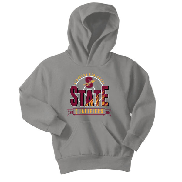 Renegades State Qualifiers 2026 - Youth Core Fleece Pullover Hooded Sweatshirt Thumbnail