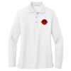Women's Silk Touch Long Sleeve Polo Thumbnail